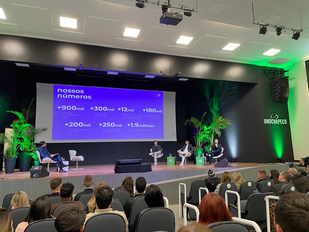 Amplimed ganha lugar de destaque no painel SC Que Dá Certo, evento que traz protagonismo aos empreendedores de Santa Catarina e seus cases de sucesso.